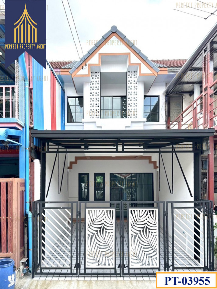 SaleHouse Townhouse for sale, Monchanaya 1 Sai Mai, newly decorated, free transfer, 80 sq m, 16 sq wa