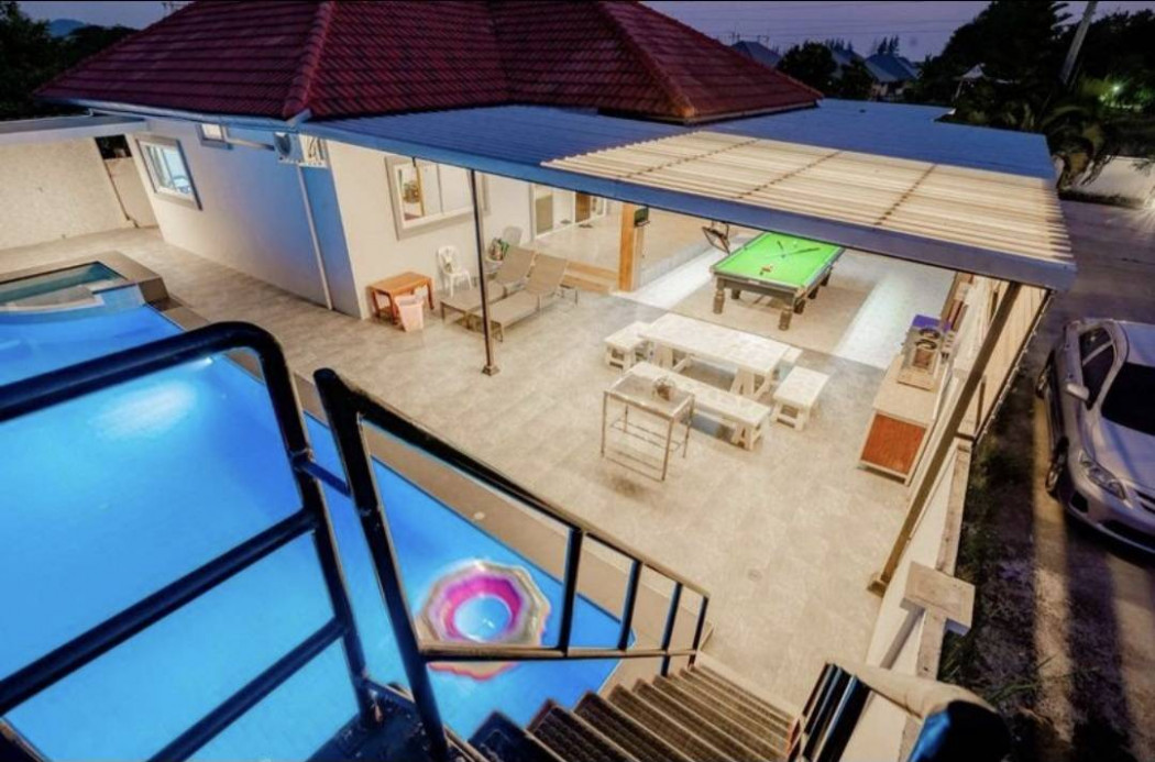 SaleHouse For sale: Single house, Friend Pool Villa, Hua Hin, 125 sq m, 115 sq wa, 3 bedrooms, 3 bathrooms, near Hua Hin Beach