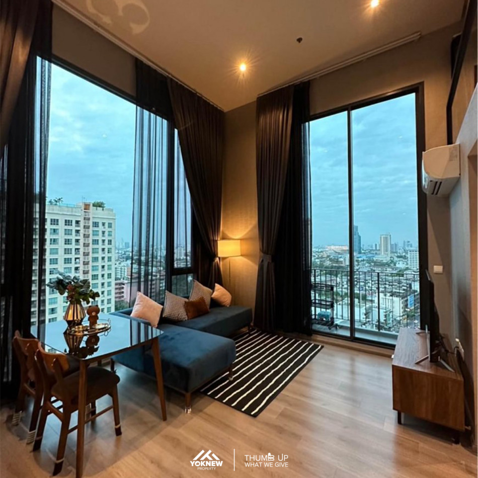 ขายคอนโดมิเนียม ขายคอนโด The Reserve Phahol-Pradipatห้อง loft 2 ชั้น วิวสวยเต็มๆตาเลย บรรยากาศอบอุ่น พร้อมเฟอร์นิเจอร์และเครื่องใช้ไฟฟ้า