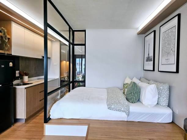 Hillside 9 2.15 ล้าน 33 ตรม. CBP  รีโนเวทใหม่ modern-minimal styl