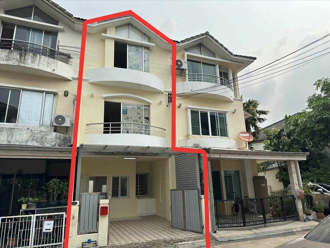 SaleHouse ทาวน์เฮ้าส์ศุภาลัยวิลล์ (รัชดาซอย32) 3 ชั้น 17.7 ตร.ว.