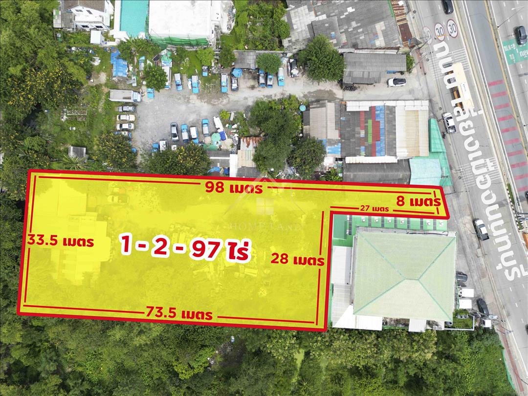 SaleLand ขายที่ดิน 697 ตารางวา ติดถนน เลี่ยงเมืองนนทบุรี