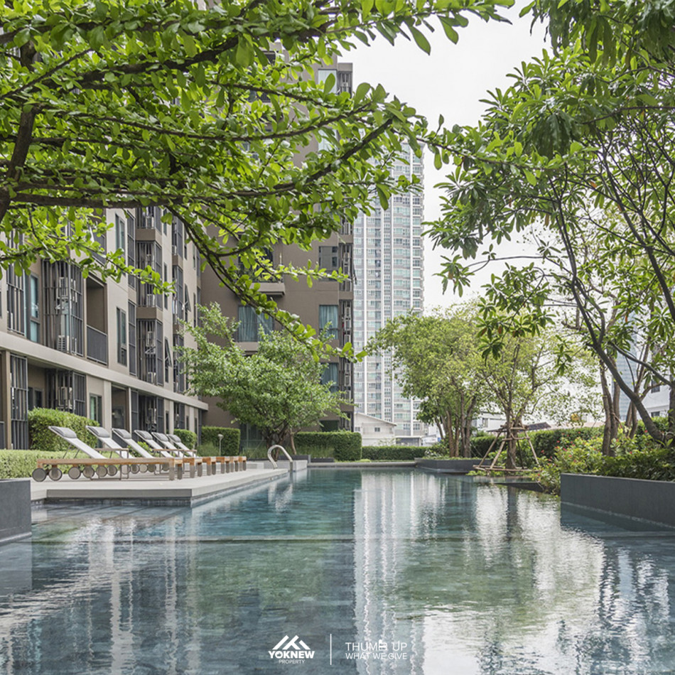 ว่างให้เช่าห้องตกแต่งสวย เฟอร์นิเจอร์ครบ คอนโด Centric Huai Khwang Stationใกล้ MRT ห้วยขวาง