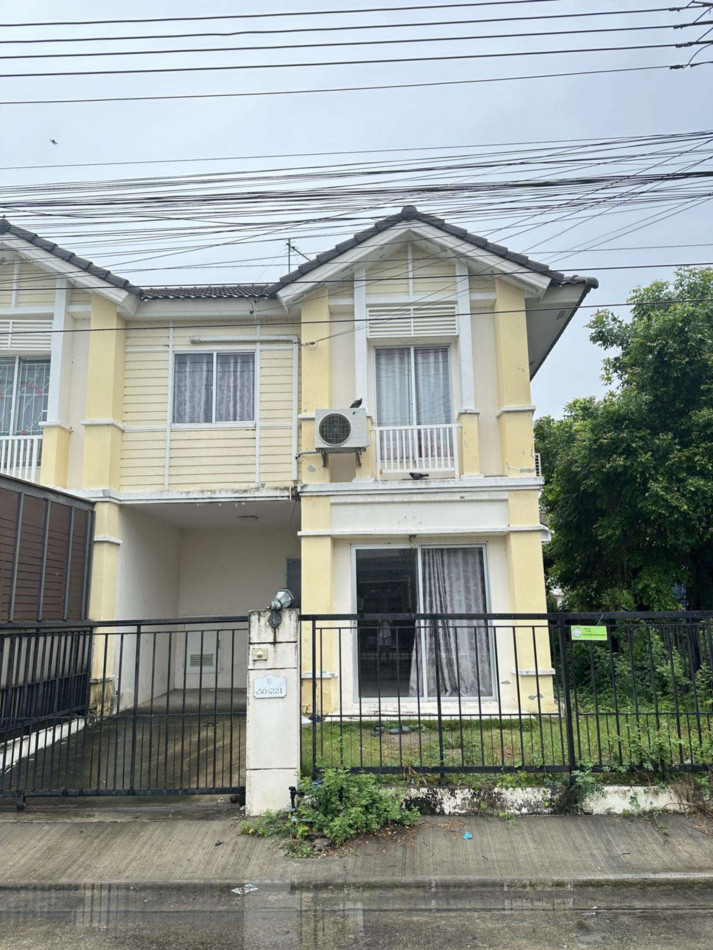 SaleHouse For sale: Townhouse, ready to move in, 2 floors (corner house), Pruksa Ville Village 46-1