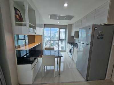 เช่าคอนโดมิเนียม ไลฟ์รัชดาภิเษก2Bed 2Bath  66 ตรม ชั้น 27 ตึก A ติดถนนรัชดาภิเษก