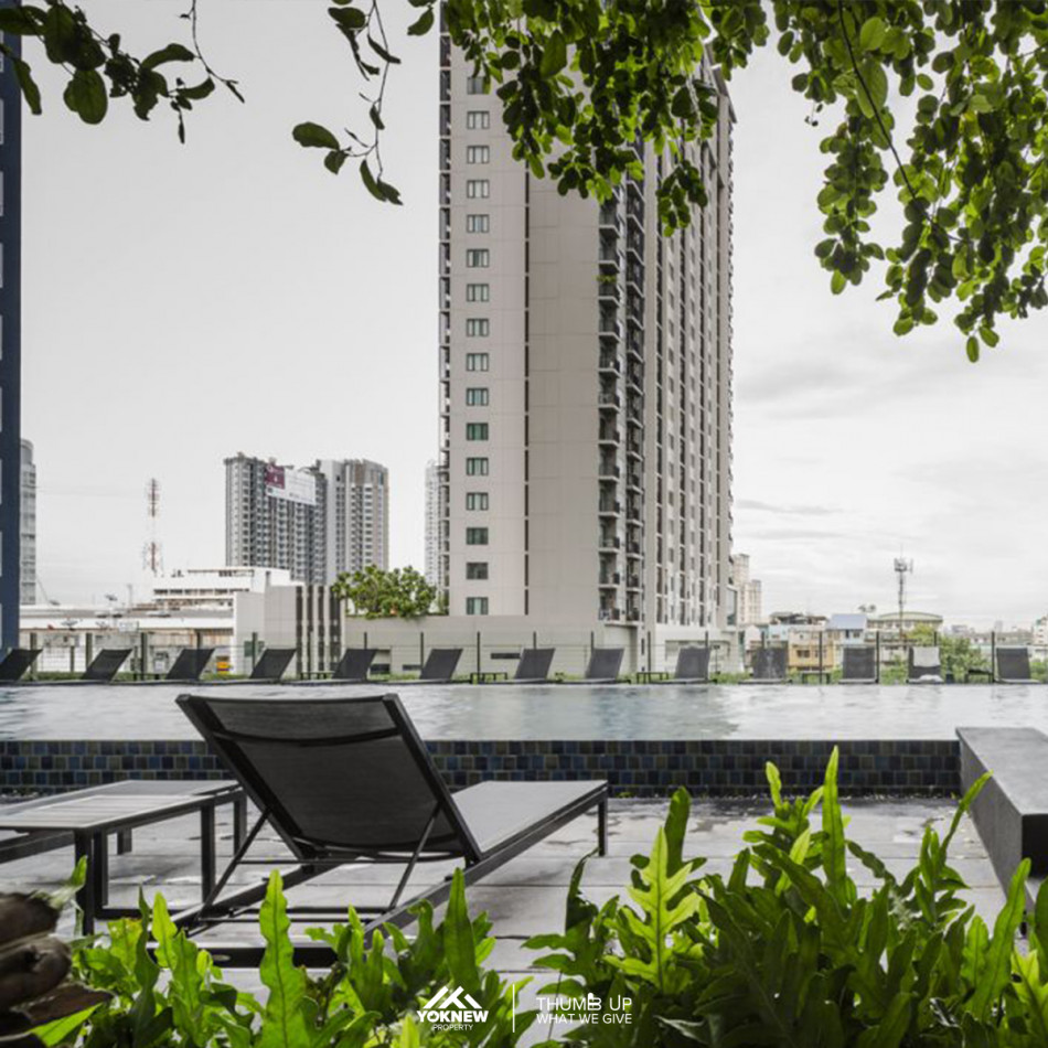 ขายคอนโดมิเนียม ขายคอนโด The Base Park West 1 ห้องนอน ห้องตกแต่งสวยเติมเต็มทุกความต้องการ