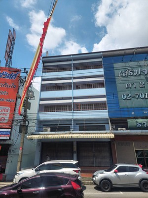 SaleOffice อาคารพาณิชย์ ทำเลใกล้ตลาดปากน้ำ​ 2คูหา​ 4ชั้น เนื้อที่63 ตร.วา​ พ