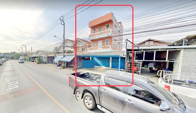 RentOffice อาคารพาณิชย์ 3 ชั้น ติดถนนใหญ่ ตรงปก พระเงิน 27 ตรว วัดศรีประวัต