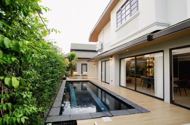 Pool Villa สวยสุดว้าว 19.49 ล. 129.6 ตรว. 4 นอน 6 น้ำ สันทราย