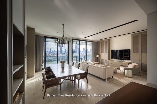 ขายคอนโดมิเนียม  Banyan Tree Residences Riverside Bangkok   River View for sale