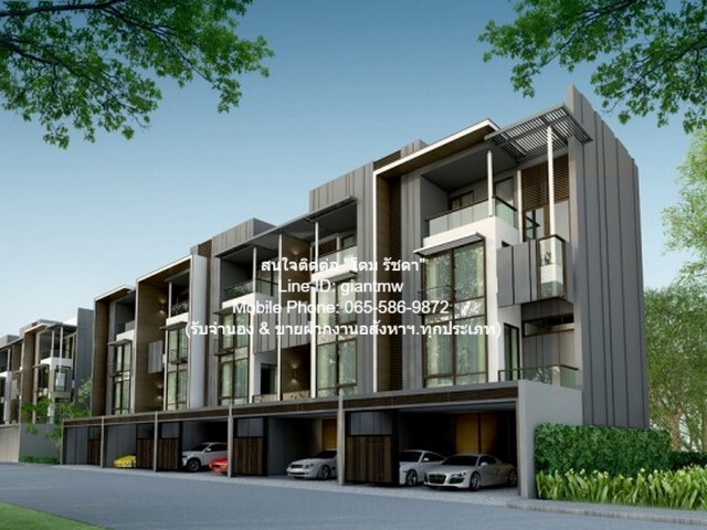 ขายบ้าน ขายทาวน์โฮม 4 ชั้น เรสซิเดนซ์ สุขุมวิท 65 (Residence Sukhumvit 65