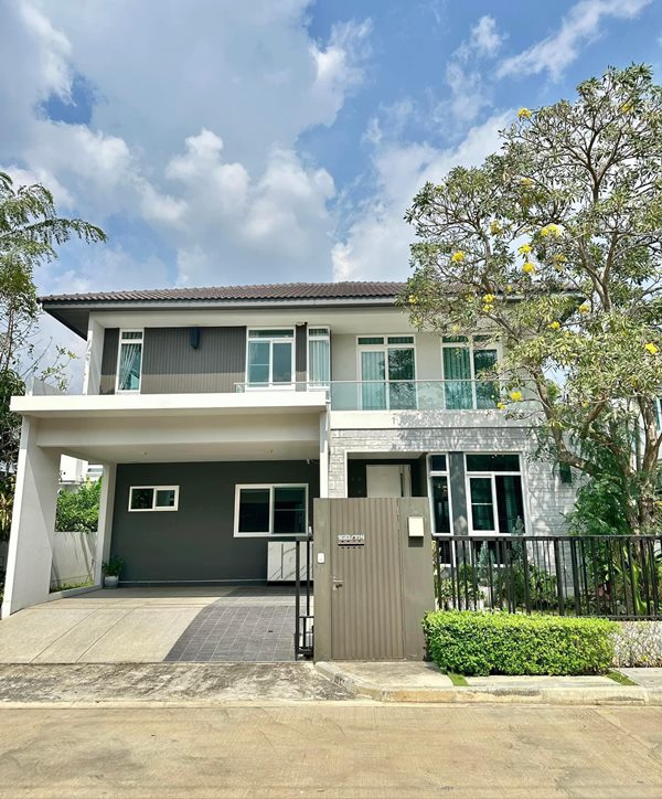 ขายบ้าน For Sale บ้านเดี่ยว โครงการ มัณฑนา westgate อยู่ตรงข้ามเซ็นทรัลเวสต์เกต ใกล้รถไฟฟ้า โทร 065-5639565