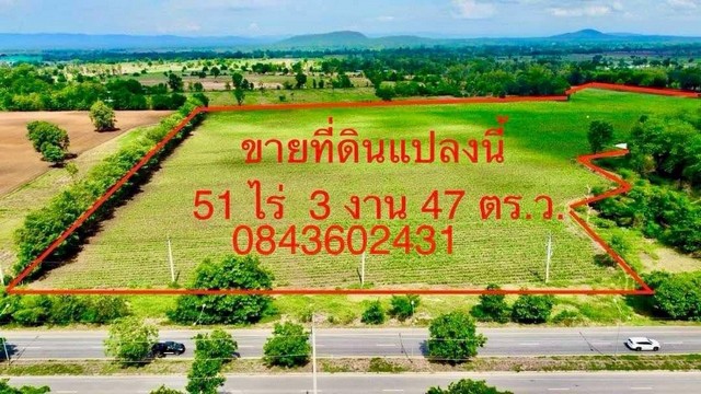 ขายที่ดิน ขายที่ดินติดถนนหลัก บึงสามพัน เพชรบูรณ์ ท่าข้าว ต.พืชผล