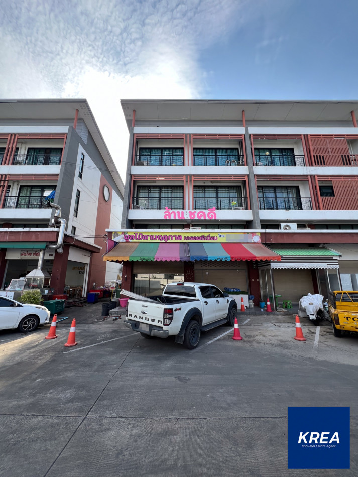 SaleOffice For sale: 4-storey home office, 2 units, Sena Avenue 2 project, Rangsit - Khlong 1, fully decorated and extended, for sale with furniture, electrical appliances, everything!!!