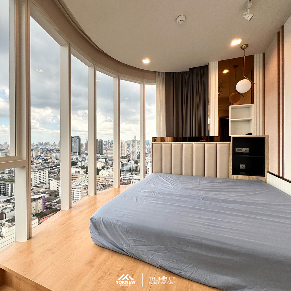 ขายด่วนคอนโด Ideo Q Victory ห้อง Type 1 Bedroom Plus ตกแต่ง Built in ทั้งห้อง สวยหรูหราใกล้ BTS อนุสาวรีย์ฯ