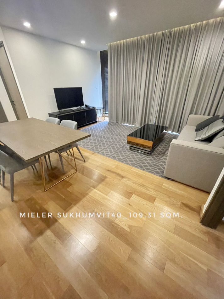 ขาย คอนโด luxury condo 3 bedrooms Mieler Sukhumvit 40 : มีลเลอร์ สุขุมวิท 40 109.31 ตรม. good price good location