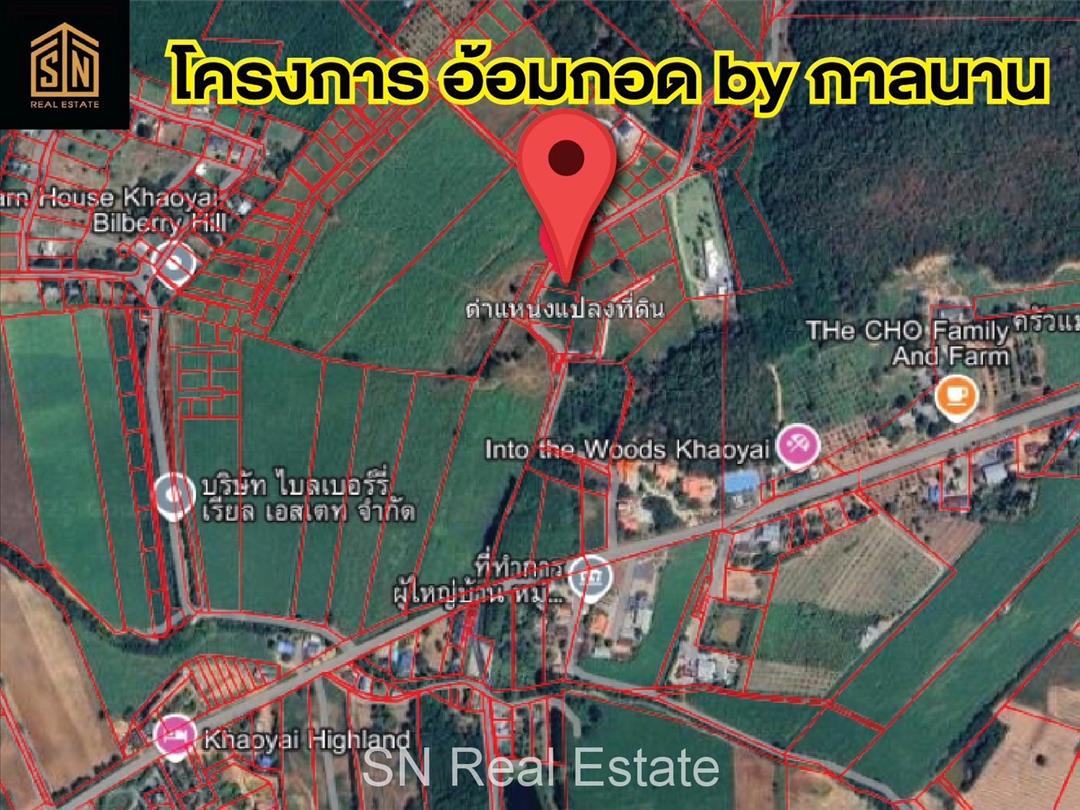 ขายที่ดินจัดสรรเขาใหญ่ โครงการอ้อมกอด By กาลนาน บรรยากาศดี วิวเขาสวย