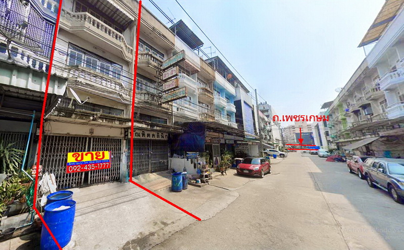 อาคารพาณิชย์ 3.5 ชั้น ซ.ธนาคารกสิกรและไทยพาณิชย์ อ้อมใหญ่ เยื้องบิ๊กซีอ้อมใหญ่ 18.1 ตร.ว. สามพราน