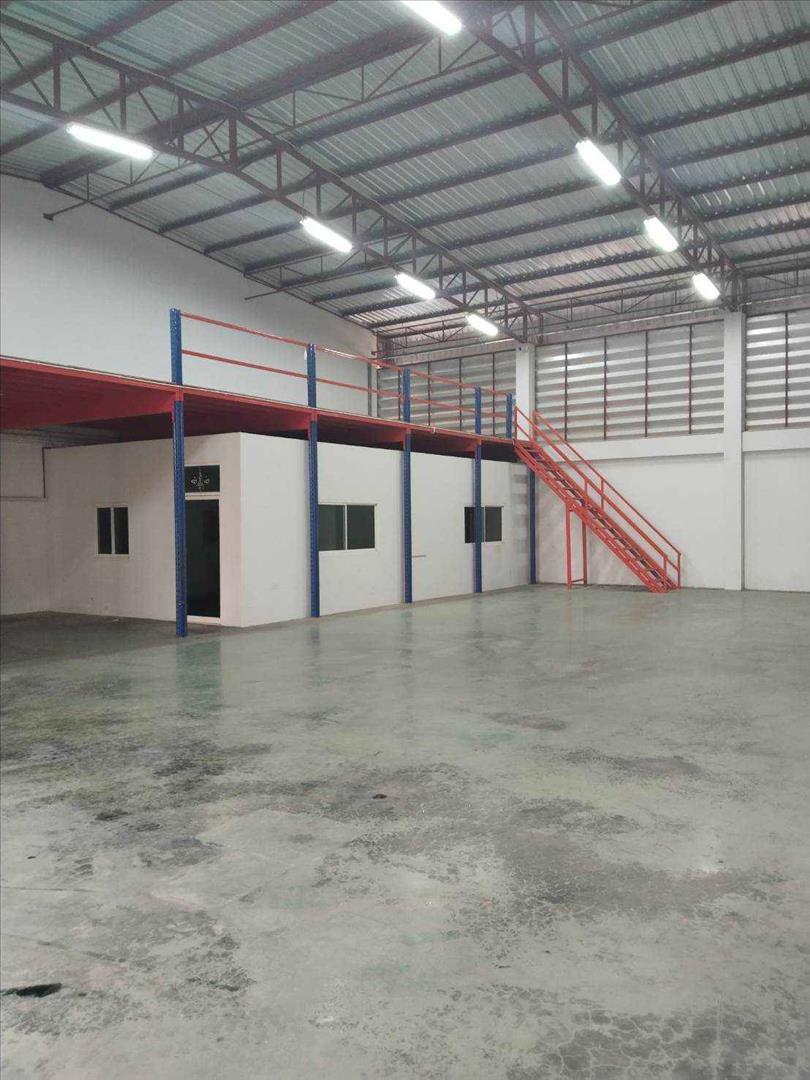 ให้เช่าโกดังคลังสินค้า+ออฟฟิตสร้างใหม่ เนื้อที่รวม 360 ตร.ม - 1000 ตร.ม  เดินทางสะดวก ใกล้ มอเตอร์เว