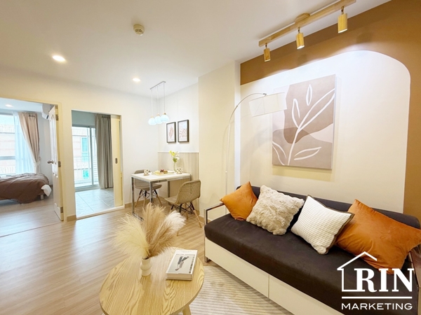 ขายถูก!! คอนโด The Niche Citi ลาดพร้าว 130 ขนาด 35ตร.ม. ชั้น 8 ตึกเอ ห้องแต่งสวย พร้อมอยู่ ใกล้เดอะม