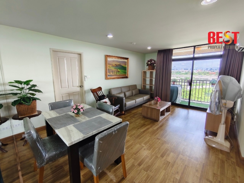 ให้เช่าคอนโดห้องมุมขนาดใหญ่ บ้านนวธารา ใจกลางเกษตร นวมินทร์ คอนโดสไตล์รีสอร์ท