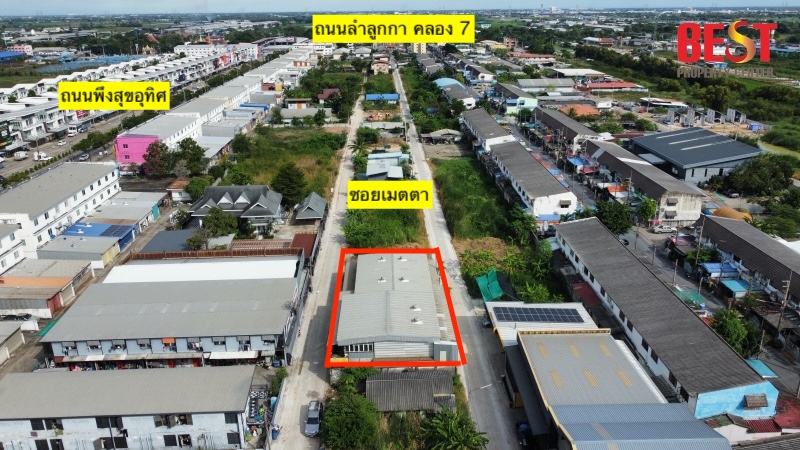 ขาย โรงงาน โกดัง สภาพดี ลำลูกกา คลอง 7 ทำเลดี ราคาพิเศษ ใกล้แหล่งชุมชน เส้นทางคมนาคมสะดวก
