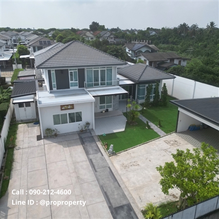 ขายบ้านเดี่ยว ขนาดที่ดินใหญ่ ราคาถูกที่สุดในโครงการมัณฑนา วงแหวน-บางบอน (Mantana Wongwaen-Bangbon)
