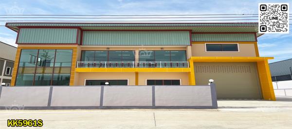 โรงงานสวยใหม่ 1 ไร่ พื้นที่ใช้สอย 1,800 ตร.ม.ใกล้พระราม 2 เพียง 1.5 กม. ขอใบ รง.4 ได้ หลังสุดท้าย