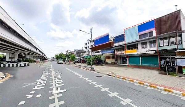 ขายอาคารพาณิชย์ 3 ชั้น พหลโยธิน ซ.64 พื้นที่ 50 ตร.ว. ใกล้อนุสรณ์สถานแห่งชาติ ถ.พหลโยธิน