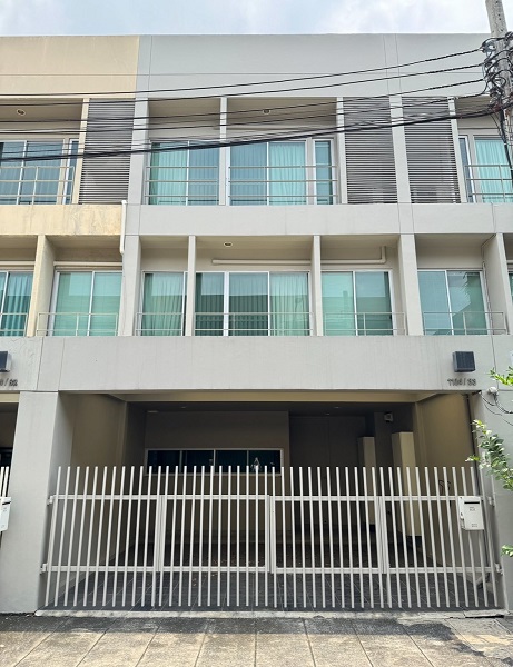 ให้เช่าทาวน์โฮม3ชั้นโฮมออฟฟิต3 ชั้นโนเบิล คิวบ์ พัฒนาการ  เครื่องใช้ไฟฟ้า  เฟอร์นิเจอร์ ครบพื้นที่ 2