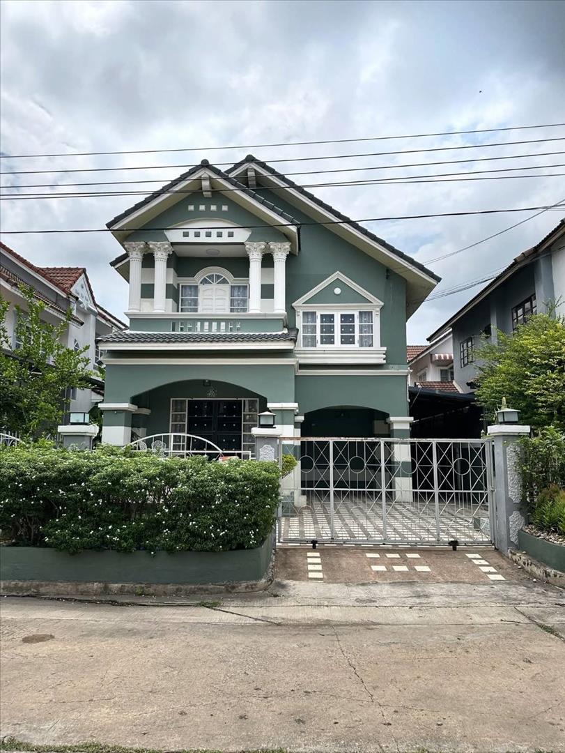 H 917 ให้เช่า บ้านเดี่ยว 2 ชั้น ม.วิโรจน์​วิลล์​ บ้าน​กล้วย​-ไทรน้อย​ บ้านสวยสภาพดี เฟอร์นิเจอร์ครบ 