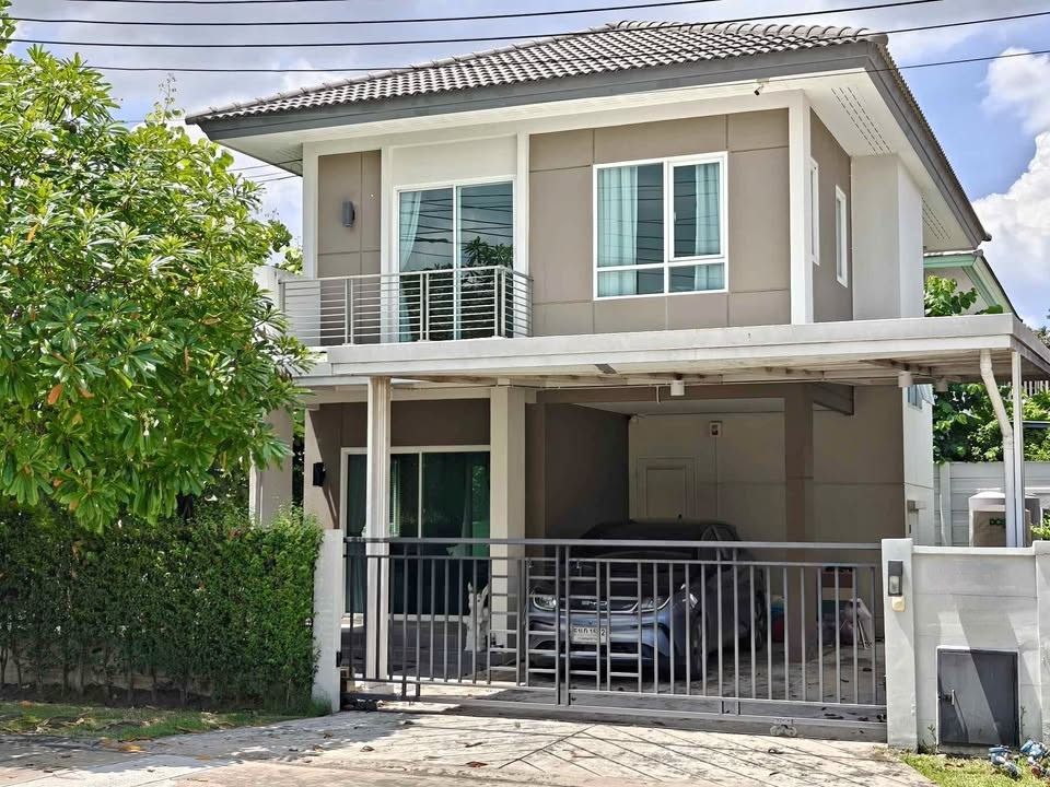 ให้เช่า บ้านเดี่ยว แปลงมุมติดสวน หมู่บ้าน เซน โทร รังสิต คลอง 4
