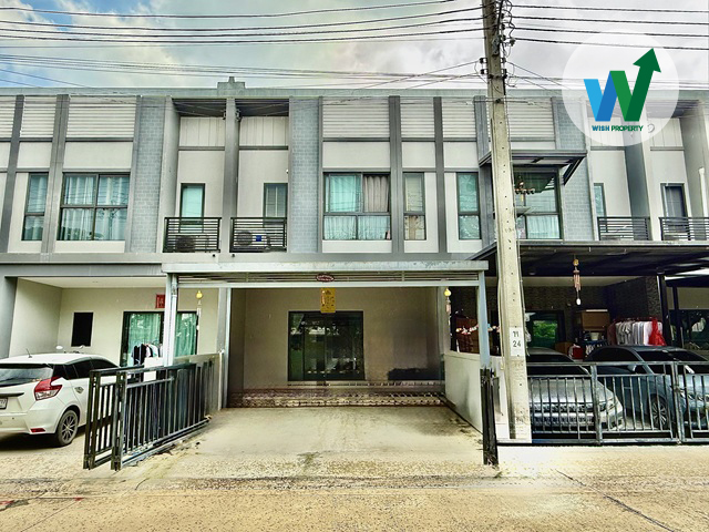ขายโฮมออฟฟิศ V Compound Bangna สภาพใหม่ 2 ที่จอดรถ  ใกล้มอเตอร์เวย์ เอแบคบางนา