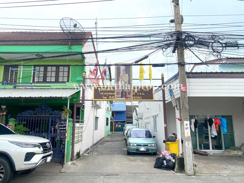 ทาวน์เฮ้าส์ การเคหะทุ่งสองห้อง บางเขน กรุงเทพ