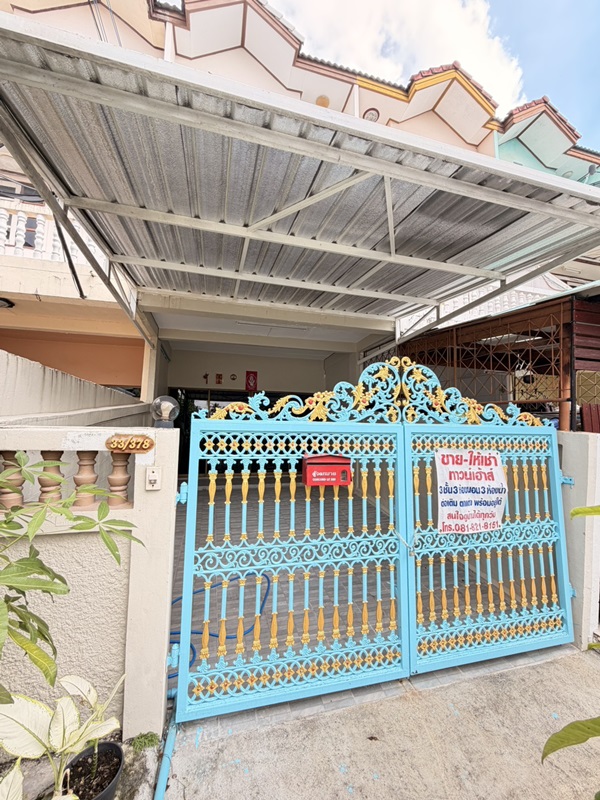 ให้เช่า ทาวเฮ้าส์ 3ชั้น 3ห้องนอน หมู่บ้าน สินทวีแกรนด์วิลเลจน์ รีโนเวท บ้านพร้อมอยู่ บ้านเปล่า 