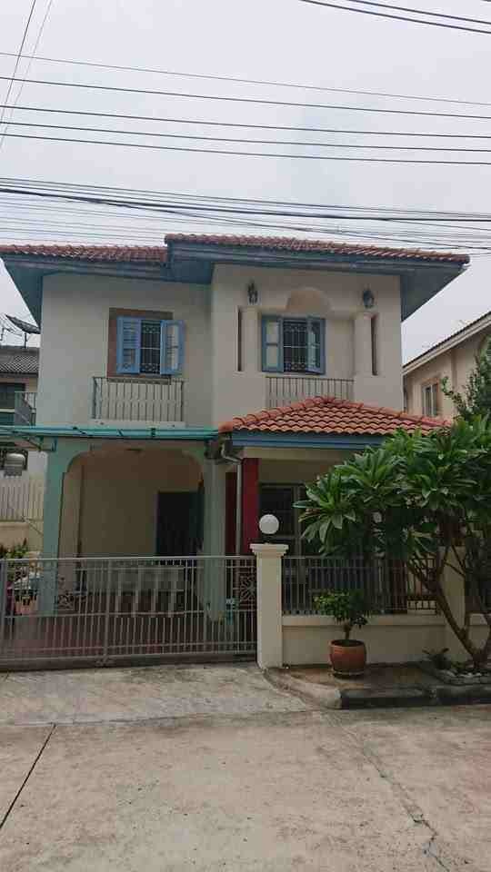 B1023 ให้เช่าบ้านเดี่ยวหมู่บ้านชวนชื่นลาดพร้าวถนนสุคนธสวัสดิ์ 