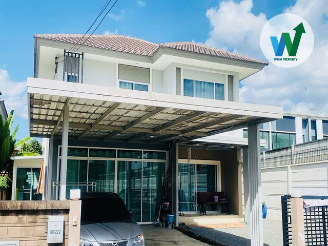 ขายบ้านเดอะแพลนท์ไลท์ ติวานนท์ รังสิต หลังริม สภาพใหม่ 3 ที่จอดรถ