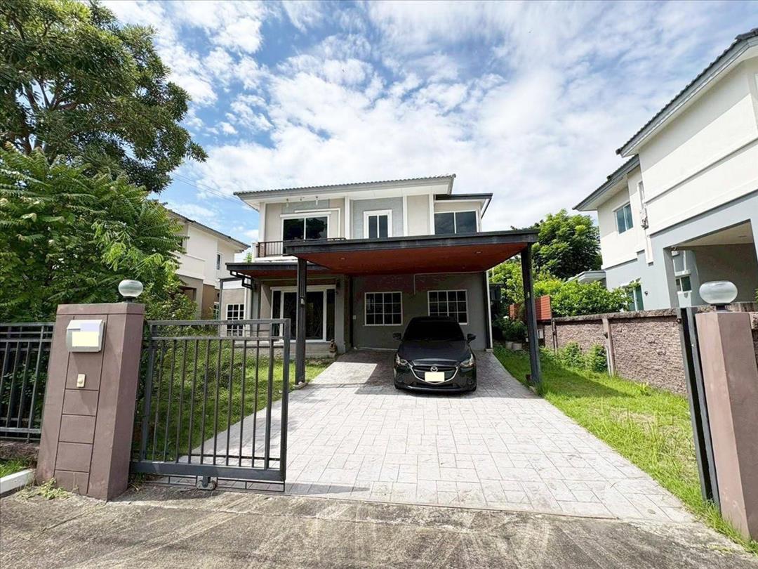 บ้านเดี่ยว 2 ชั้น ม.ภัสสร 74 เทพารักษ์-บางนา บ้านสวยสภาพดี ร่มรื่น พร้อมอยู่ 