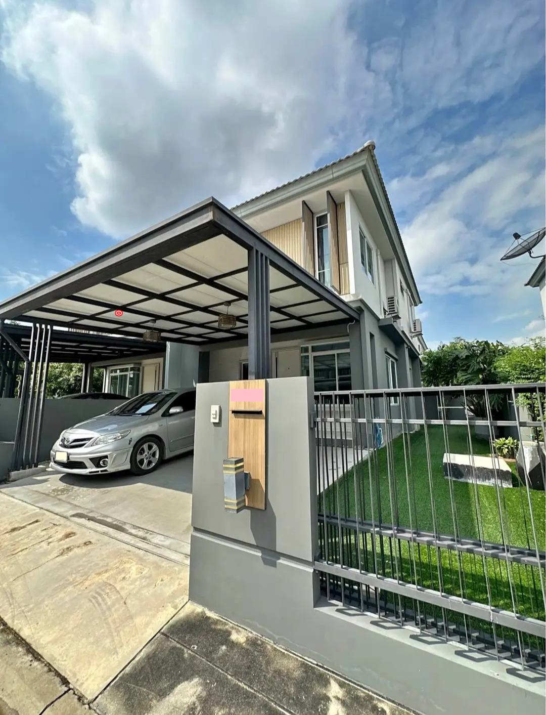 H 931 ให้เช่า บ้านเดี่ยว 2 ชั้น ม.Inizio 3 ปิ่นเกล้า-วงแหวน บ้านสวย พร้อมเฟอร์นิเจอร์ ราคา 19,000 