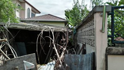 ขายที่ดินแปลงเล็กๆ ซอยวัดด่านสำโรงเหมาะที่พักอาศัย ทำเลดี