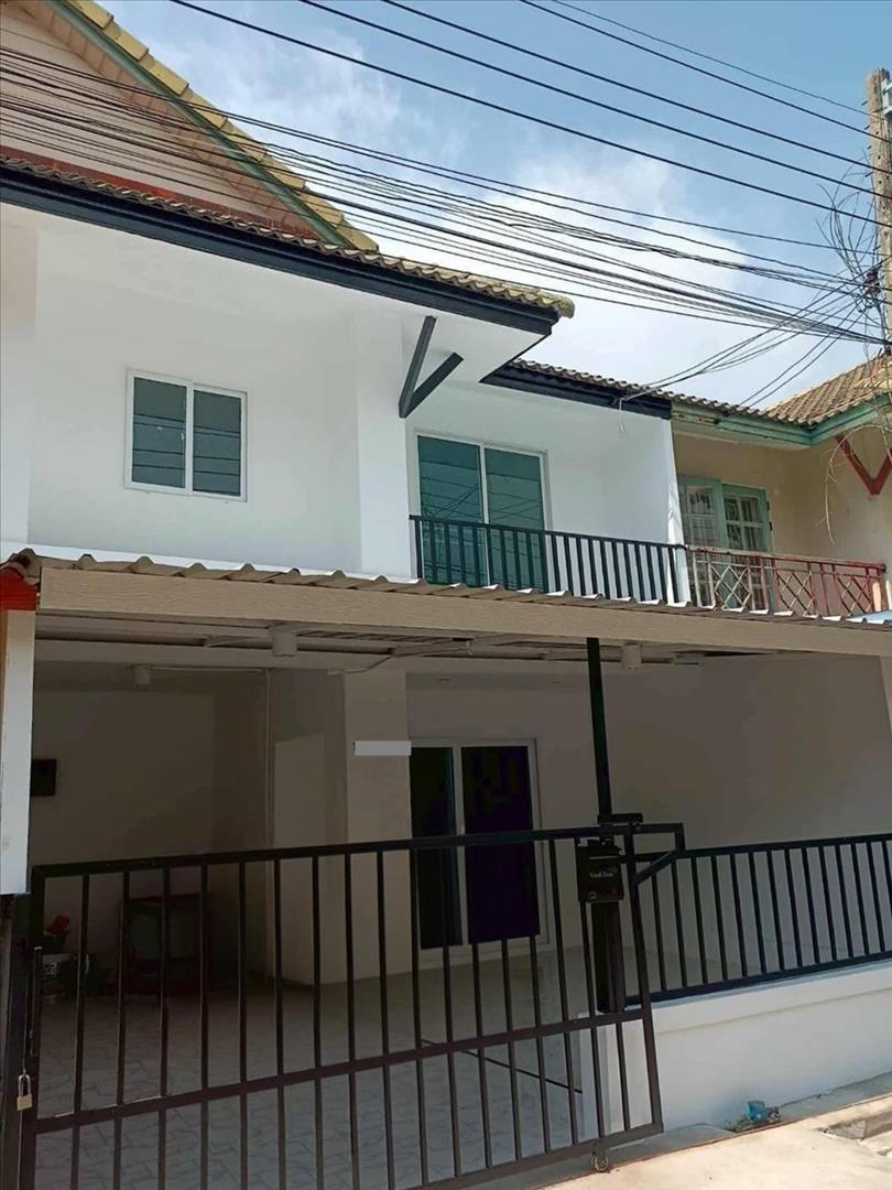 ทาวน์เฮ้าส์ 2 ชั้น รีโนเวทใหม่ ม.พฤกษา 15 แพรกษาใหม่ บ้านสวย ราคา 12,000 บาท