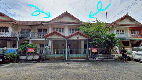 ขายถูก!! ทาวน์เฮ้าส์ 2 ชั้น จำนวน 2 หลัง หมู่บ้านพฤกษา1/1 อยู่ระหว่างรังสิต รังสิตคลอง7 และ คลอง8