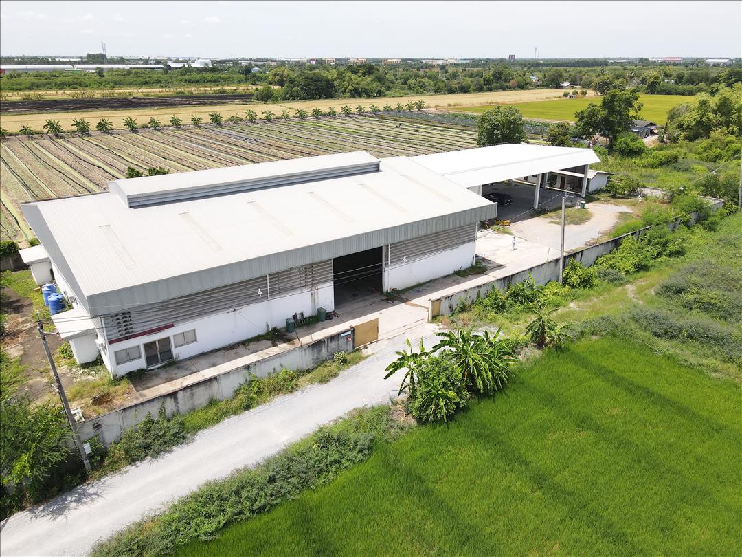 ขายโรงงานและโกดัง พื้นที่กว้างพร้อมใช้งาน ไทรใหญ่ ไทรน้อย นนทบุรี
