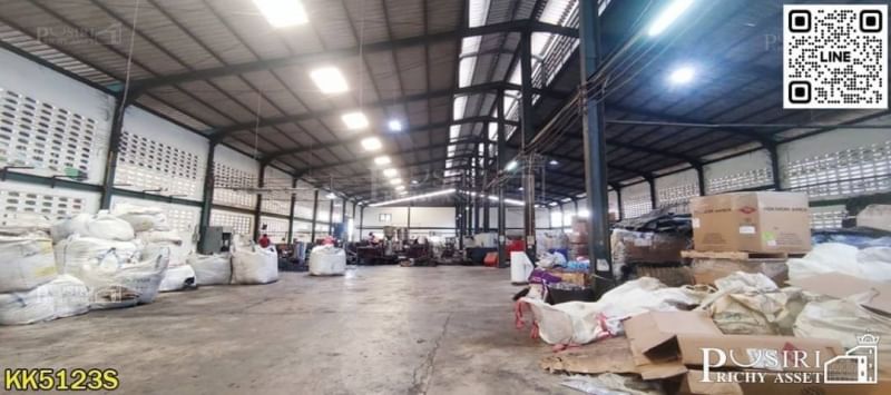 โรงงาน 9,270 ตร.ม. พร้อมที่เปล่า 7.5 ไร่ และห้องพักค