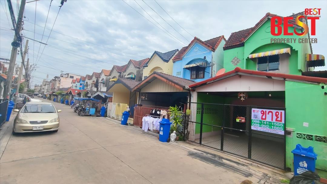 ขายทาวน์เฮ้าส์ 2 ห้องนอน หมู่บ้านจามจุรี ซอยสังฆสันติสุข 32 หนองจอก ทำเลดี ใกล้ รร.เซนต์เทเรซา