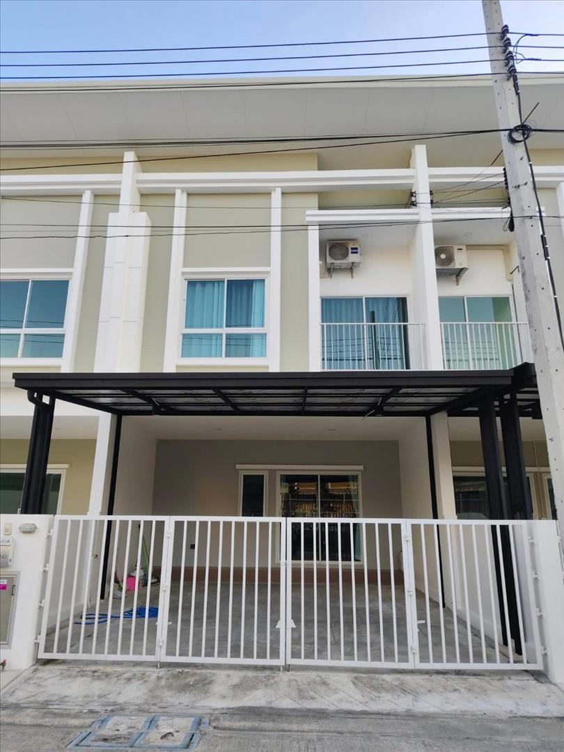 ให้เช่า ทาวน์โฮม 2 ชั้น ม.ธัญดา พาร์ควิว 6 แพรกษา-เทพารักษ์ บ้านสวยสภาพดี มีเฟอร์นิเจอร์ พร้อมอยู่