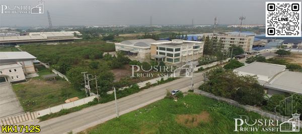 ขาย/เช่า ที่ดินอุตสาหกรรม สีม่วงแท้ 100 % พร้อมคลังสินค้าและสำนักงาน