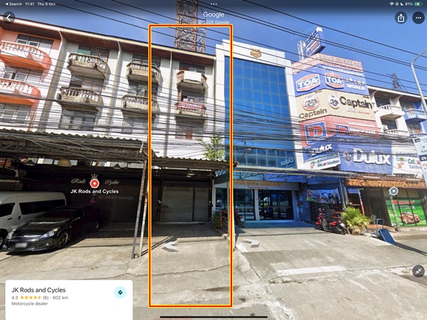 ขายออฟฟิศ ขายอาคารพาณิชย์ ติดถนน 4 ชั้น 1 คูหา เมืองสมุทรปราการ โทร 0965540198 ราคาต่อรองได้