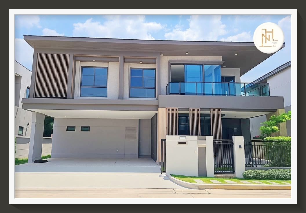 ขายบ้านเดี่ยว  บางกอก บูเลอวาร์ด บางนา-ศรีนครินทร์ บ้านใหม่ไม่เคยอยู่ เฟอร์ครบ  พร้อมอยู่  