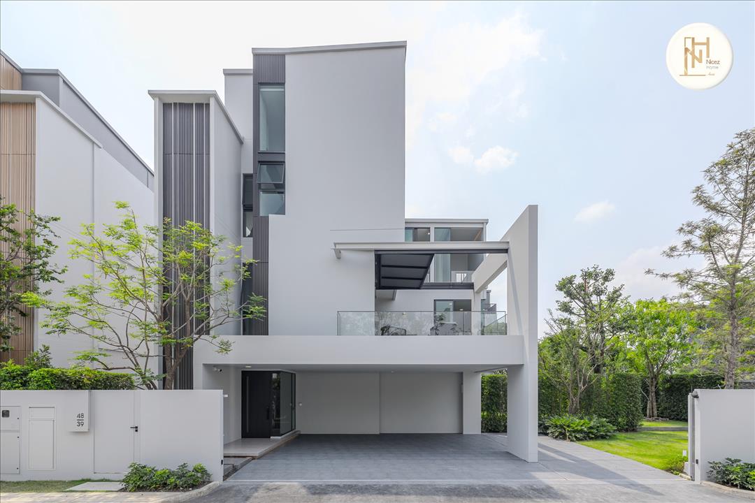 ขายบ้านเดี่ยว  วีเว่ กรุงเทพกรีฑา  บิลอิน หลังริม ใกล้โรงเรียนนานาชาติเวลลิงตัน